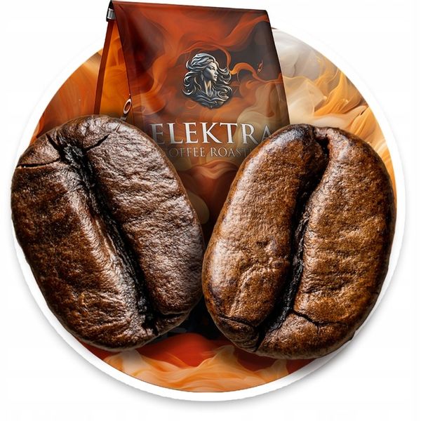 Kawa Ziarnista BRAZYLIA- CREMA - ŚWIEŻO PALONA 2x1kg -PALARNIA KAWY ELEKTRA zdjęcie 9