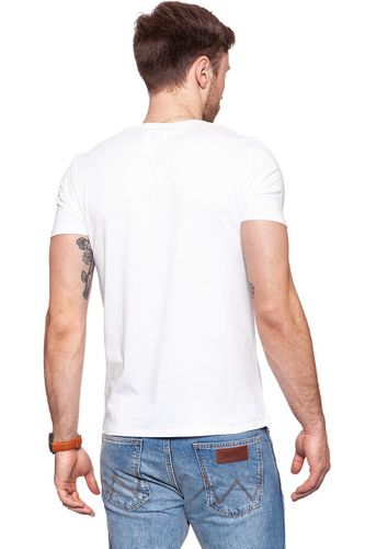 WRANGLER GRAPHIC LOGO TEE WHITE W7B27FK12 M na Arena.pl