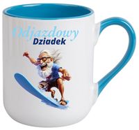 KUBEK Z NADRUKIEM ŚMIESZNY PREZENT DZIEŃ DZIADKA URODZINY IMIENINY DZIADEK