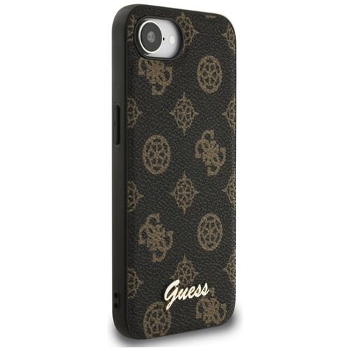 etui guess peony script logo magsafe do  iphone 16e czarny na Arena.pl