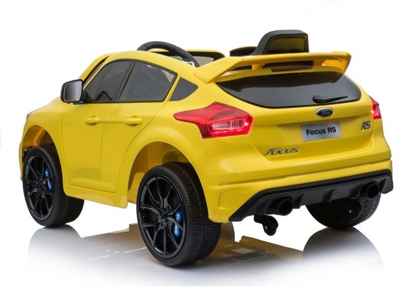 Auto na akumulator Ford Focus RS Żółte zdjęcie 8