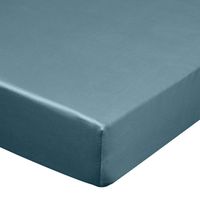 Prześcieradło makosatyna gumka NOVA 220x200 petrol