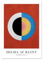 Plakat hilma af klint plakaty geometryczne 40x50 cm