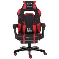 fotel gamingowy deus x-stream red
