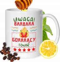 Kubek Dla Barbary Koleżanki Przyjaciółki Prezent Z Nadrukiem Biały 330Ml