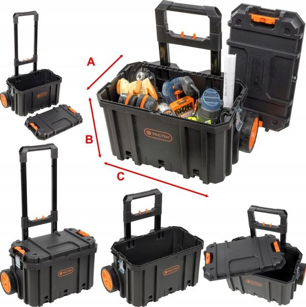 Skrzynka narzędziowa modułowa kołach ZESTAW TACTIX zdjęcie 11