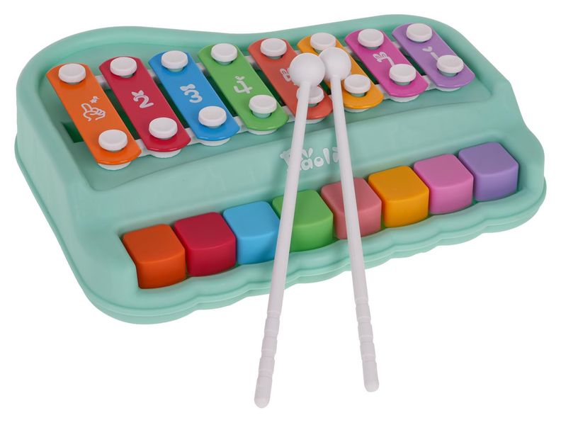 Pianinko Cymbałki Zielone zdjęcie 2