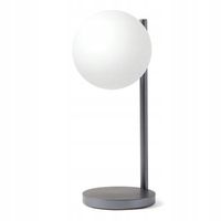 Lampa biurkowa z ładowarką indukcyjną Lexon Bubble LED 15W LH70X Szara