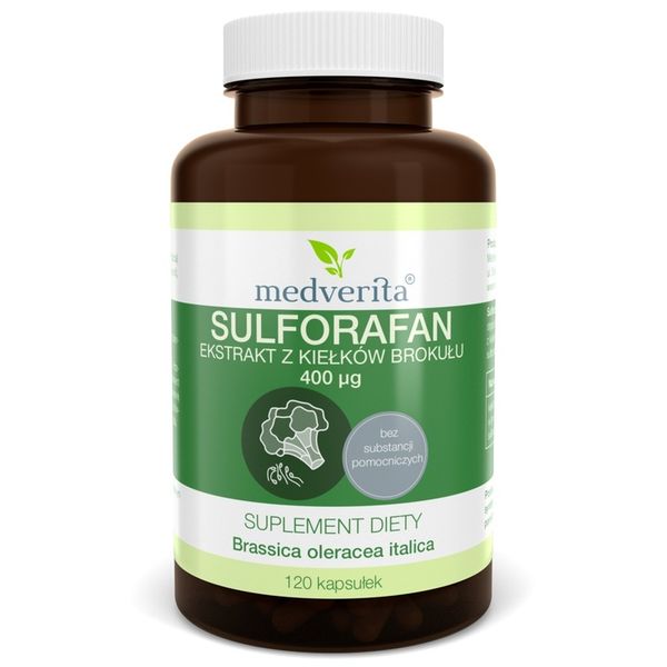 Medverita Sulforafan 400 ug 120 kaps zdjęcie 1