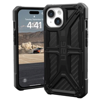 Etui UAG Monarch do iPhone 15 Plus - czarny karbon