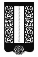P11 Panel EKRAN nowoczesny stylowa firana ażur LOTOS glamur 60x130