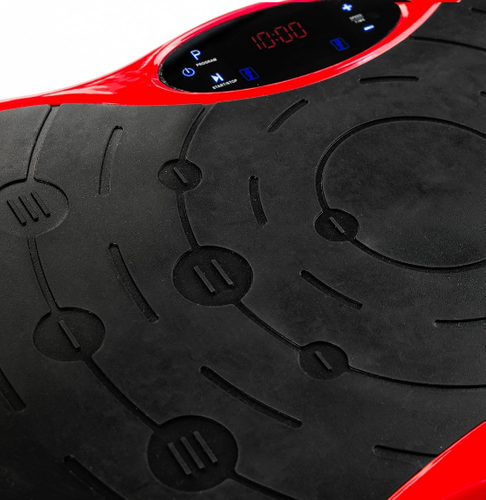 PLATFORMA WIBRACYJNA VIBRO SLIM SHAPER MASAŻER CZERWONY na Arena.pl