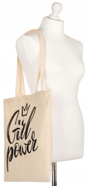 bawełniana torba typu shopper bag zdjęcie 3