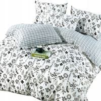 DWUSTRONNA POŚCIEL 100% BAWEŁNA 180X200 + 2 POSZEWKI 70x80 JESIENNA