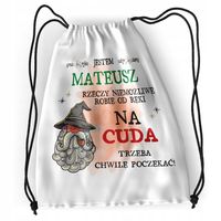 Plecak Sportowy Szkolny Dla Mateusza Syna Dziecka Z Nadrukiem Ze Zdjęciem