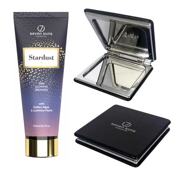 7suns Stardust Bronzer Rozświetlający 250ml + Podwójne Lusterko Gratis zdjęcie 1