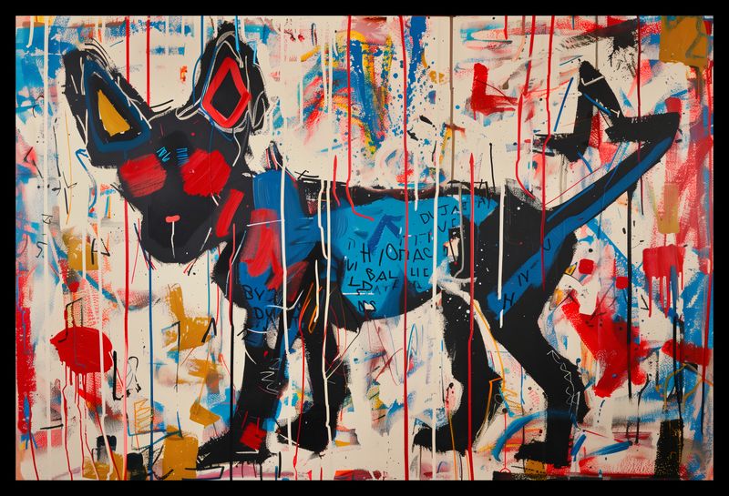 Plakat 45x30cm Miejski Pies zdjęcie 2