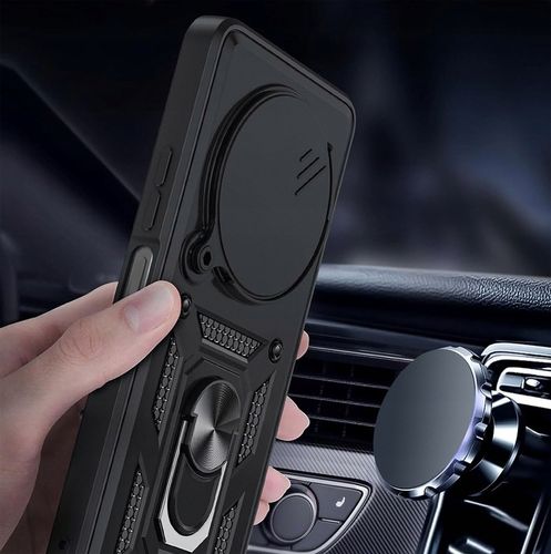 PANCERNE ETUI SLIDE RING CASE DO XIAOMI REDMI 14C | POCO C75 +SZKŁO 9H na Arena.pl