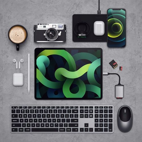 Klawiatura SATECHI Slim X3 Szary na Arena.pl