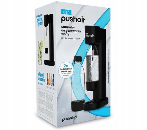 Saturator Dafi PushAir SATCZ1B + 2x Butelka 0,7L na Arena.pl