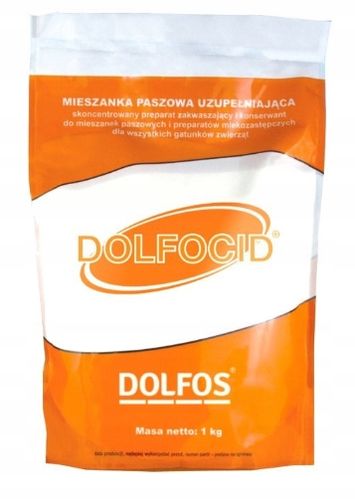 DOLFOCID zakwaszacz do paszy DOLFOS 1kg na Arena.pl