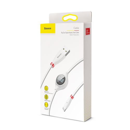 Kabel lightning Baseus Big Eye z lcd 1m na Arena.pl