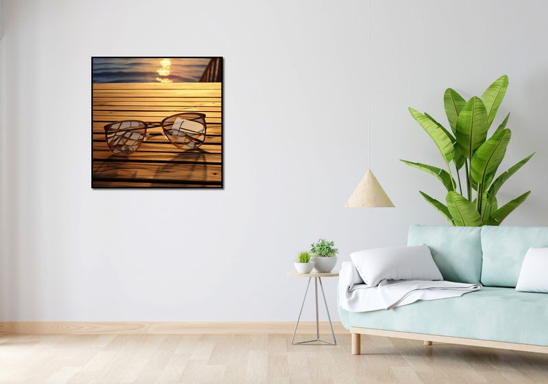 Plakat 80x80cm Lato w Odbiciu zdjęcie 4