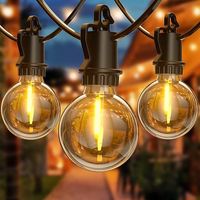 Fiflying lampki ogrodowe girlanda 12 led 8 m