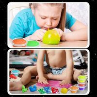 SLIME WIELKI ZESTAW DO ROBIENIA GLUTÓW 128W1 IDEALNY PRZENT DLA DZIECI XXL