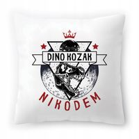 Poduszka Dla Nikodema Na Urodziny Ze Zdjęciem Na Prezent Biała 40X40 Cm