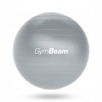 PIŁKA DO ĆWICZEŃ GIMNASTYCZNA FITNESS GymBeam 85cm szary