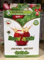 Royal Apple 3L Sok jabłkowo - miętowy