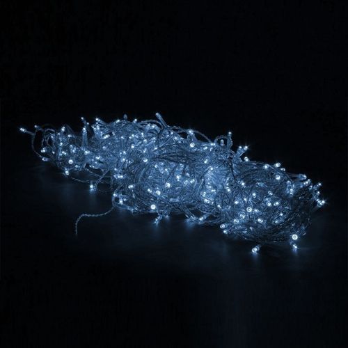 Świąteczne LED oświetlenie -20 m, 200 LED, zimna biel, pilot na Arena.pl