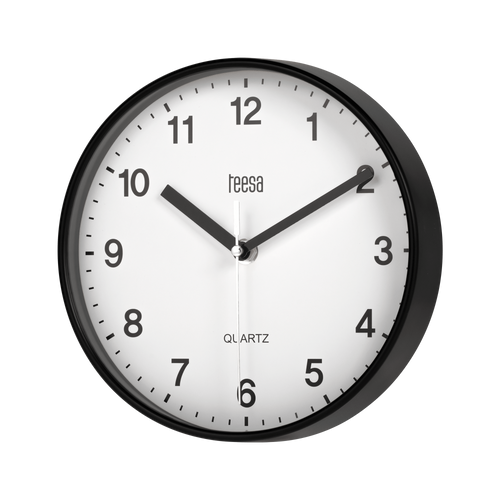 ZEGAR ŚCIENNY 20 CM CZARNY TEESA TSA0038B na Arena.pl