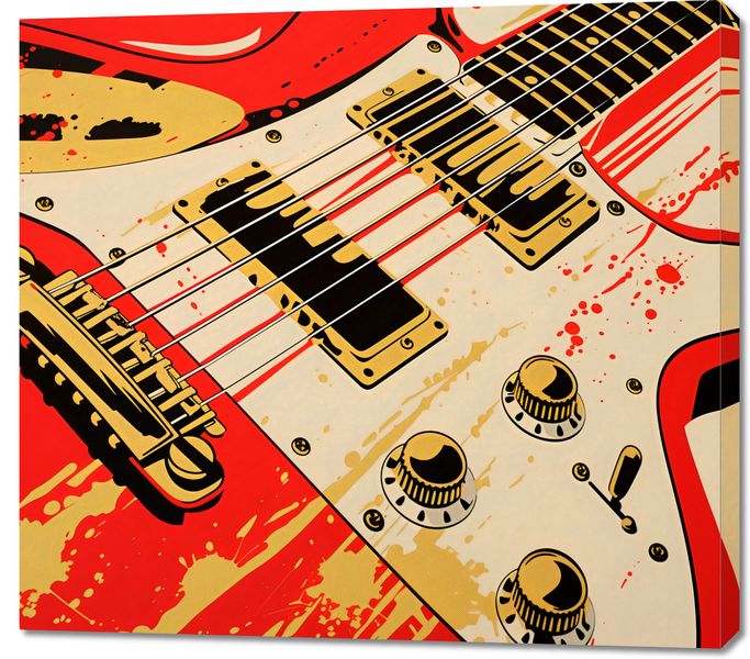 Obraz 100x90cm Przed Graniem zdjęcie 1