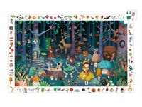 Puzzle Djeco 100 elementów Zaczrowany las