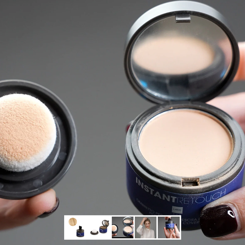 BŁYSKAWICZNY RETUSZ H645 puder do tuszowania odrostów   KOLOR  blond na Arena.pl