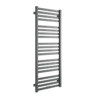 Horos grzejnik łazienkowy 121x50 cm, szary metalik