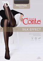 Rajstopy gładkie Conte Elegant regular 70den czarny Nero rozmiar 5