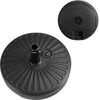 Okrągła podstawa pod parasol ogrodowy stojak obciążnik baza uchwyt 38-48mm