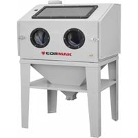 PIASKARKA KABINOWA 350L CORMAK KDP350 BOCZNE OTWARCIE + ODCIĄG CORMAK DC15