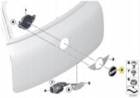OE MINI EMBLEMAT POKRYWY BAGAŻNIKA MINI R60 R61 51149811724