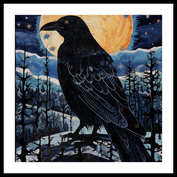 Plakat 40x40cm Kruczy Mąciciel zdjęcie 3