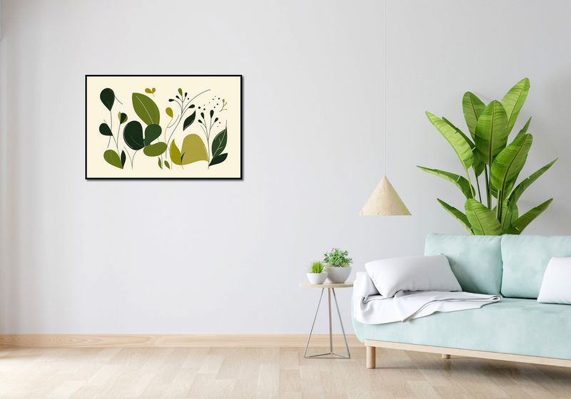 Plakat 91,5x61cm Świeżość Liści zdjęcie 4