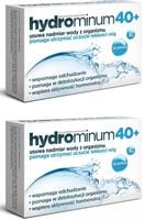 2x HYDROMINUM 40+ 30 tabletek WSPOMAGA ODCHUDZANIE