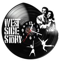 Zegar ścienny z płyty winylowej West Side Story 1306.14