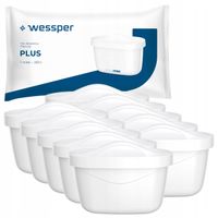Filtr do wody Wessper aquamax PLUS do dzbanka filtrującego 10 sztuk