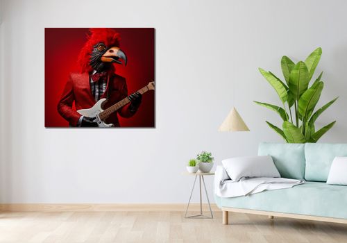 Obraz 100x90cm Zwierzęcy Rock'n'Roll na Arena.pl