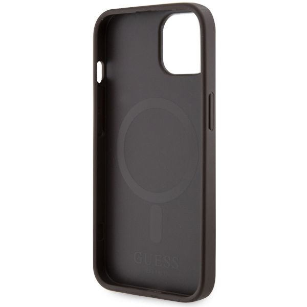 Etui Guess do iPhone 15, iPhone 14, iPhone 13, Brązowy, MagSafe zdjęcie 7