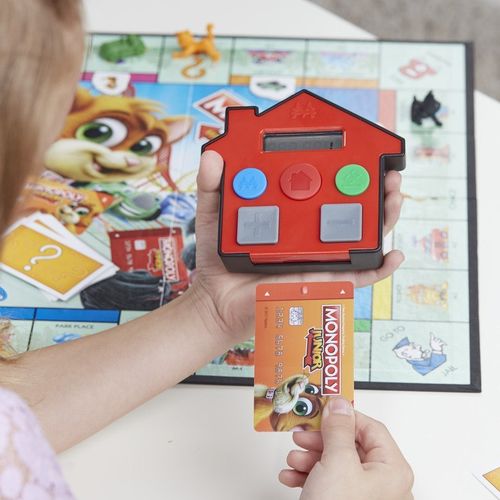 HASBRO MONOPOLY JUNIOR BANKING +TERMINAL PL E1842 na Arena.pl